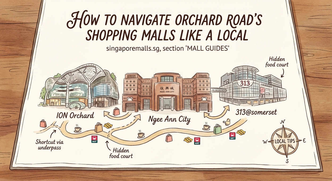 How to Navigate Orchard Road's Shopping Malls Like a Local - Illustration 2