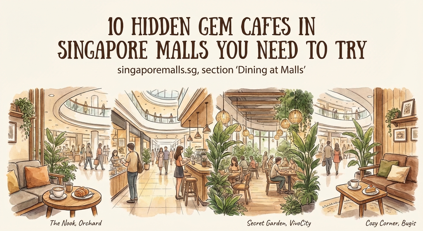 10 Hidden Gem Cafes in Singapore Malls You Need to Try - Illustration 1