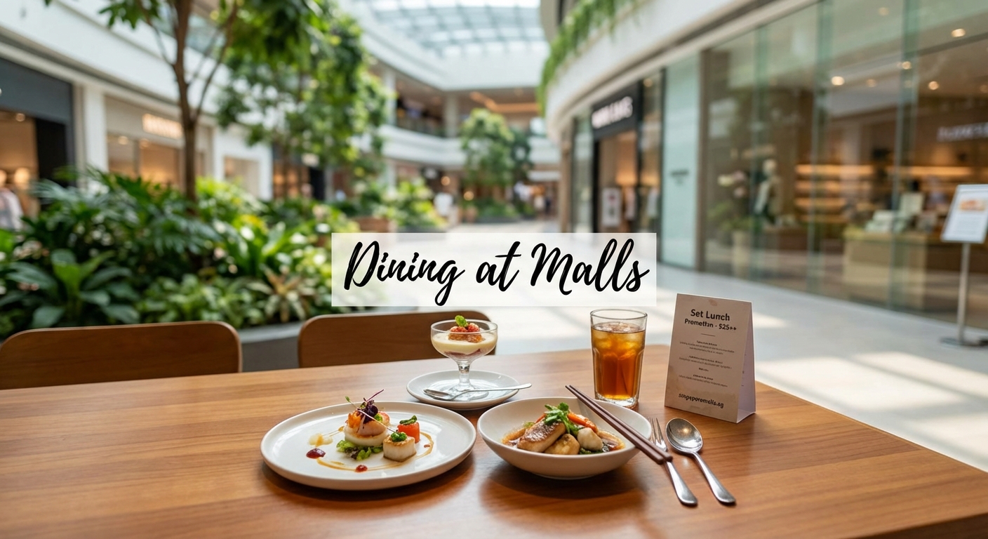 How to Enjoy Fine Dining on a Budget at Singapore Malls - Illustration 2