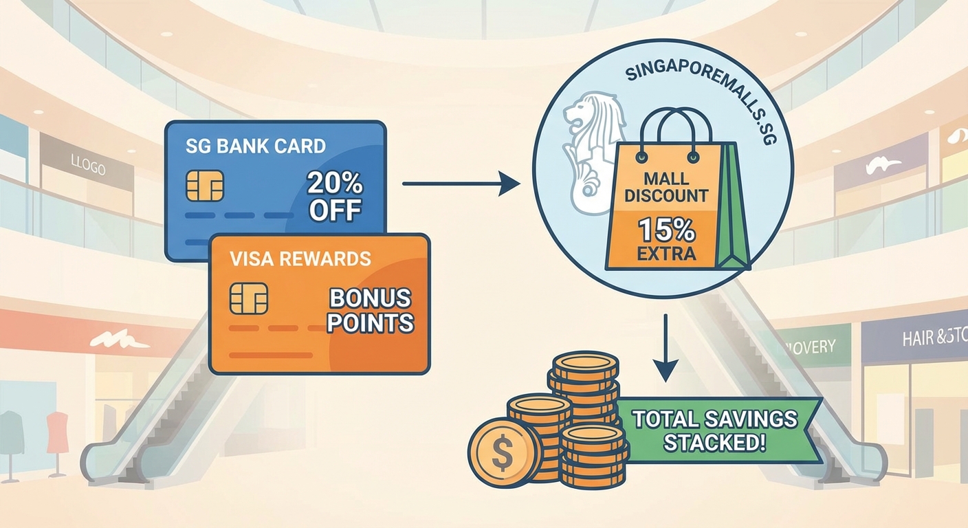 How to Stack Credit Card Promotions with Mall Discounts in Singapore - Illustration 2