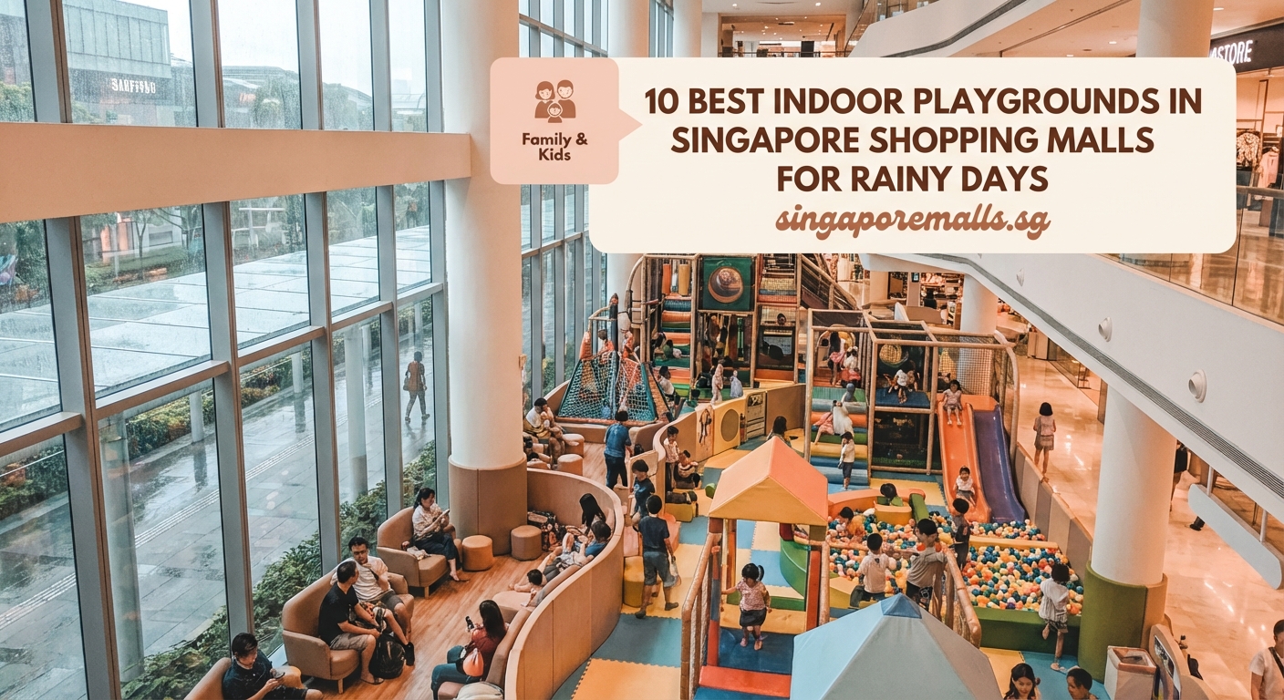 10 Best Indoor Playgrounds in Singapore Shopping Malls for Rainy Days - Illustration 1