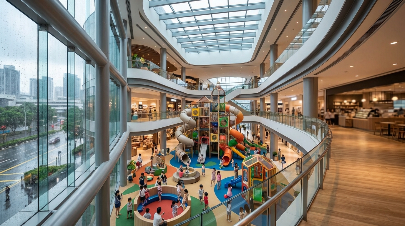 10 Best Indoor Playgrounds in Singapore Shopping Malls for Rainy Days