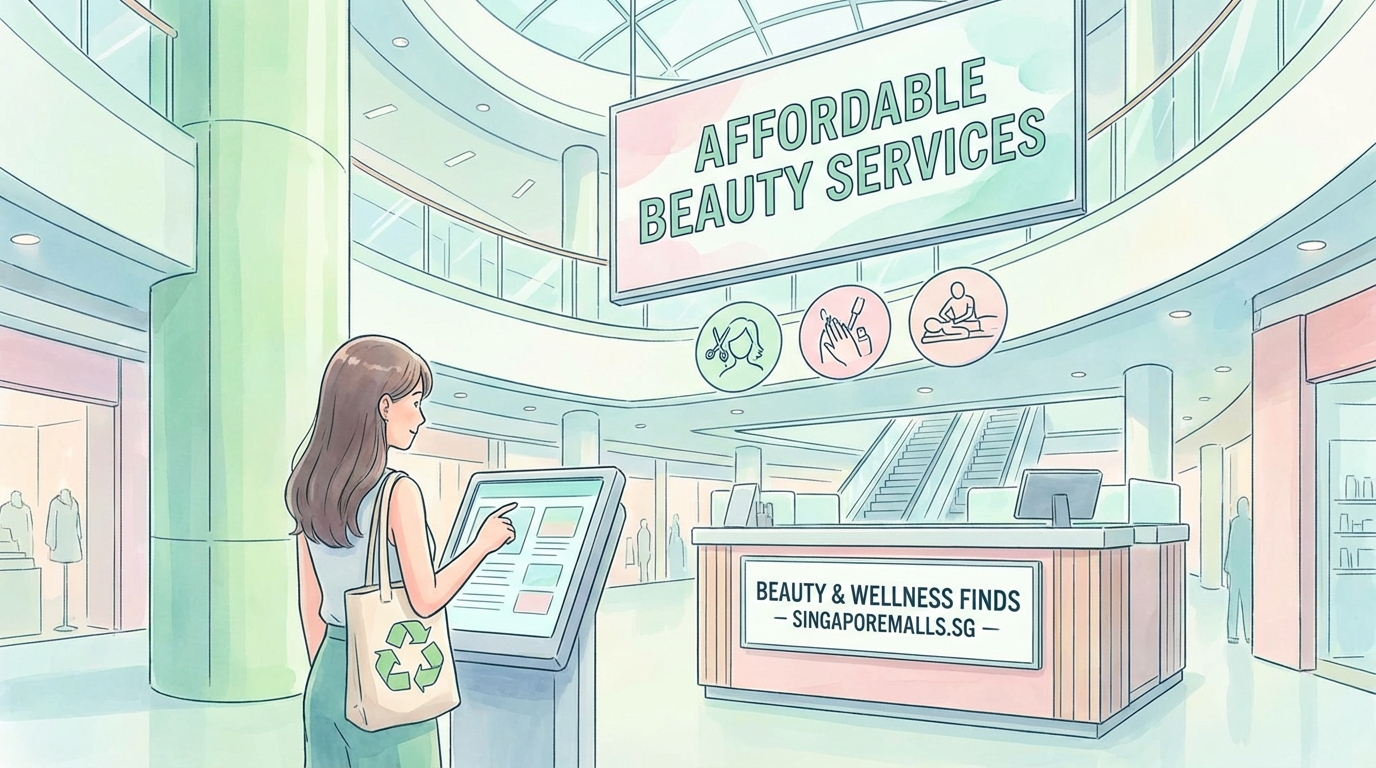 How to Find Affordable Beauty Services at Singapore Shopping Malls - Illustration 1