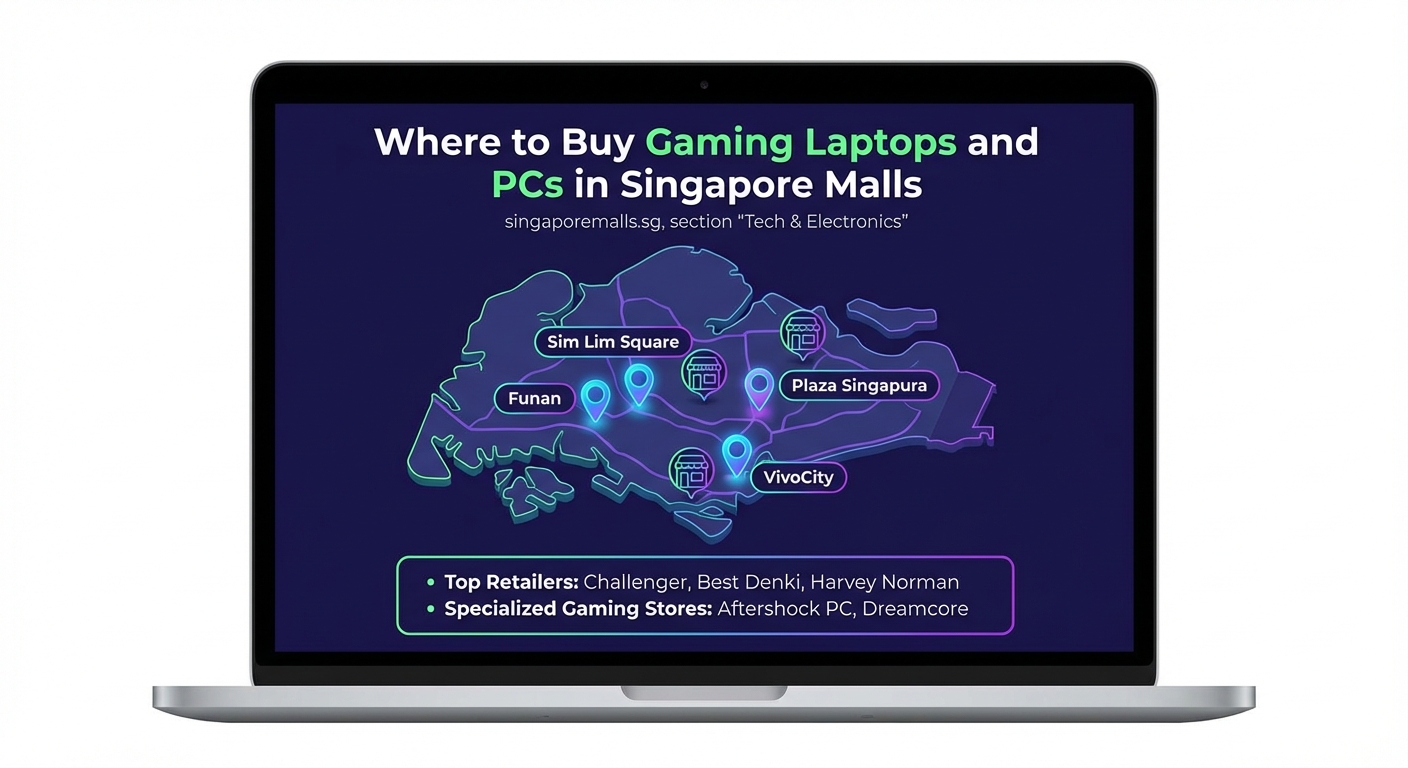 Where to Buy Gaming Laptops and PCs in Singapore Malls - Illustration 1