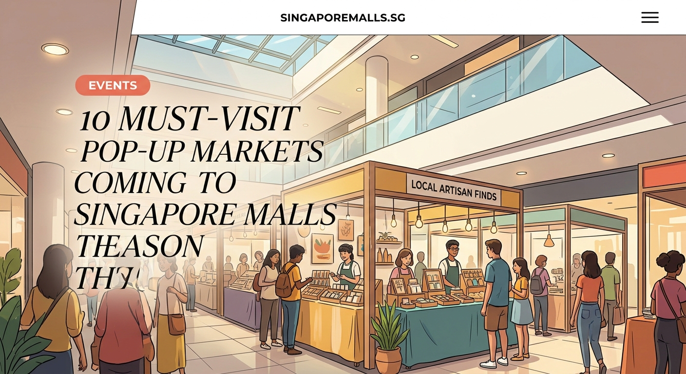 10 Must-Visit Pop-Up Markets Coming to Singapore Malls This Season - Illustration 2