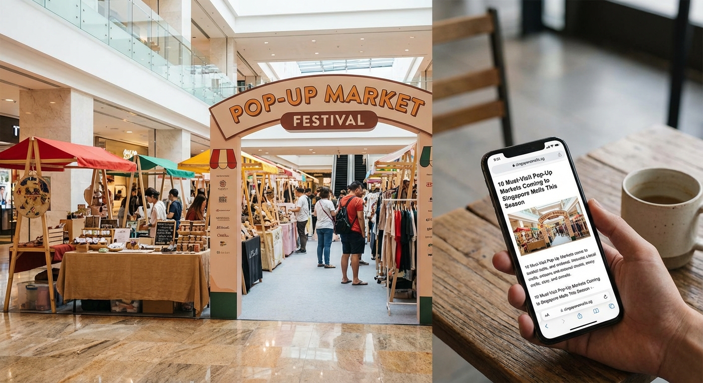 10 Must-Visit Pop-Up Markets Coming to Singapore Malls This Season - Illustration 3