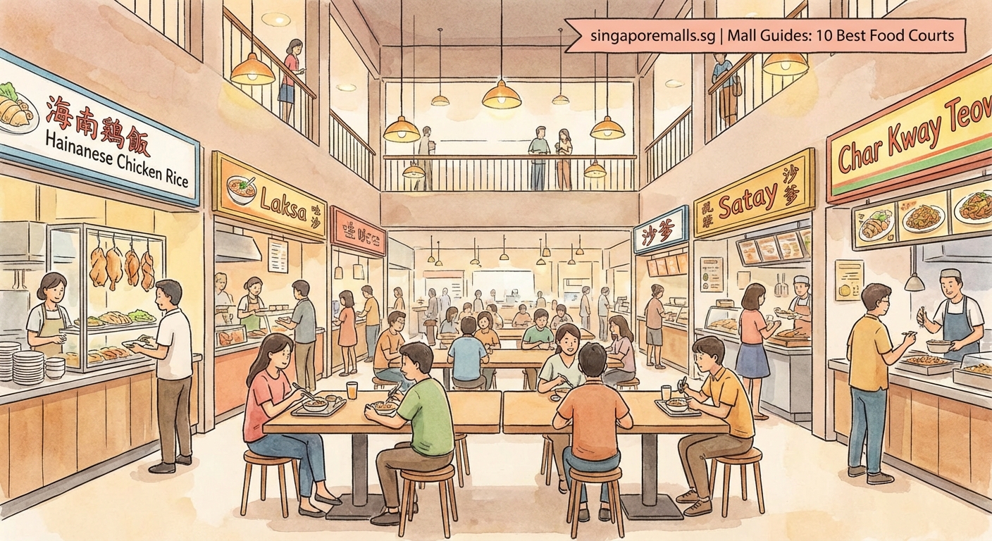 10 Shopping Malls in Singapore With the Best Food Courts and Hawker Centers — 1