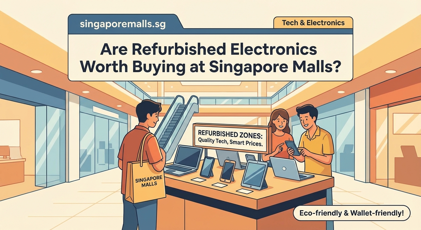Are Refurbished Electronics Worth Buying at Singapore Malls? — 1