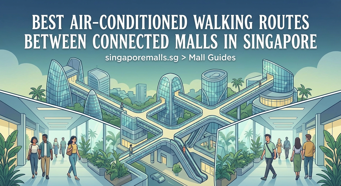 Best Air-Conditioned Walking Routes Between Connected Malls in Singapore - Illustration 2