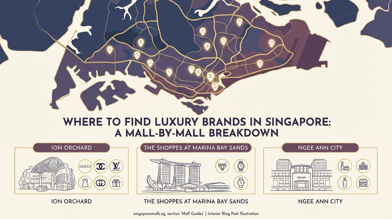 Where to Find Luxury Brands in Singapore: A Mall-by-Mall Breakdown - Illustration 2