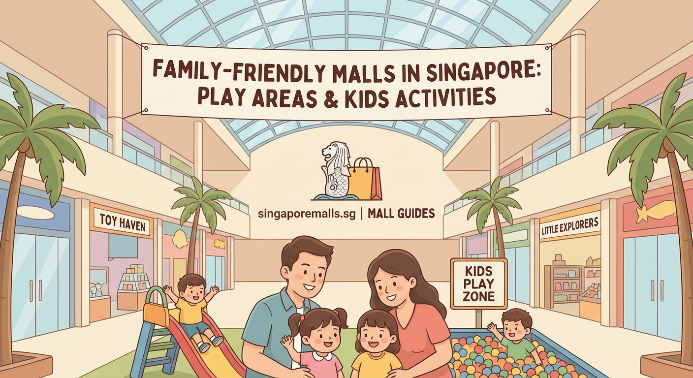 Family-Friendly Malls in Singapore With Play Areas and Kids Activities - Illustration 1