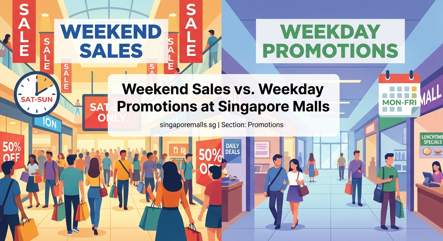 Are Weekend Sales Better Than Weekday Promotions at Singapore Malls? - Illustration 1