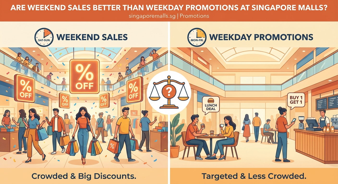 Are Weekend Sales Better Than Weekday Promotions at Singapore Malls? - Illustration 2
