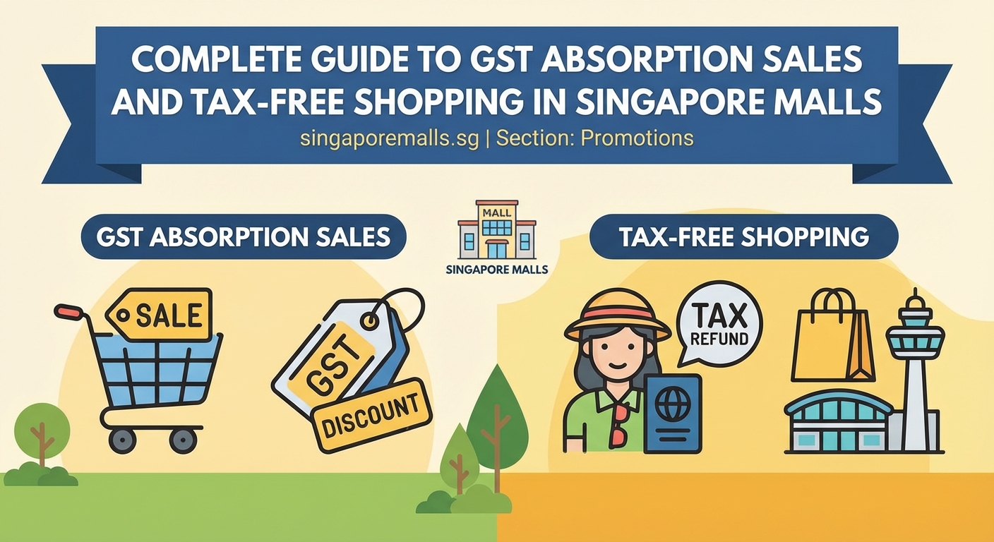 Complete Guide to GST Absorption Sales and Tax-Free Shopping in Singapore Malls - Illustration 2