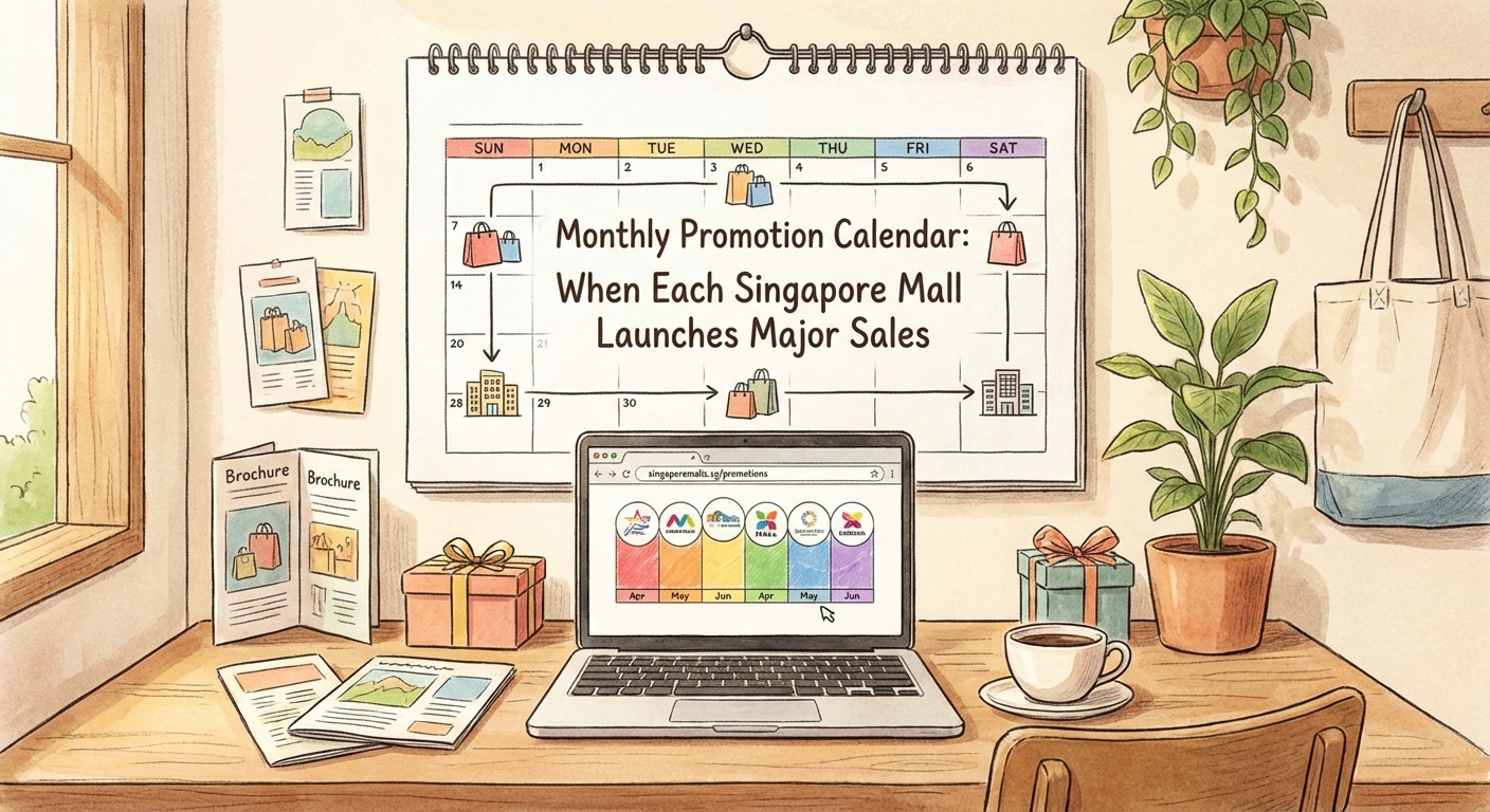 Monthly Promotion Calendar: When Each Singapore Mall Launches Major Sales - Illustration 1