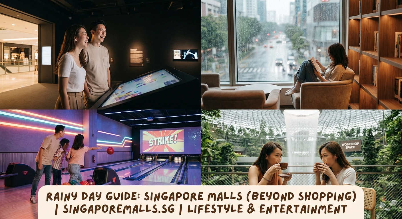 How to Spend a Rainy Day at Singapore Malls Without Shopping - Illustration 3