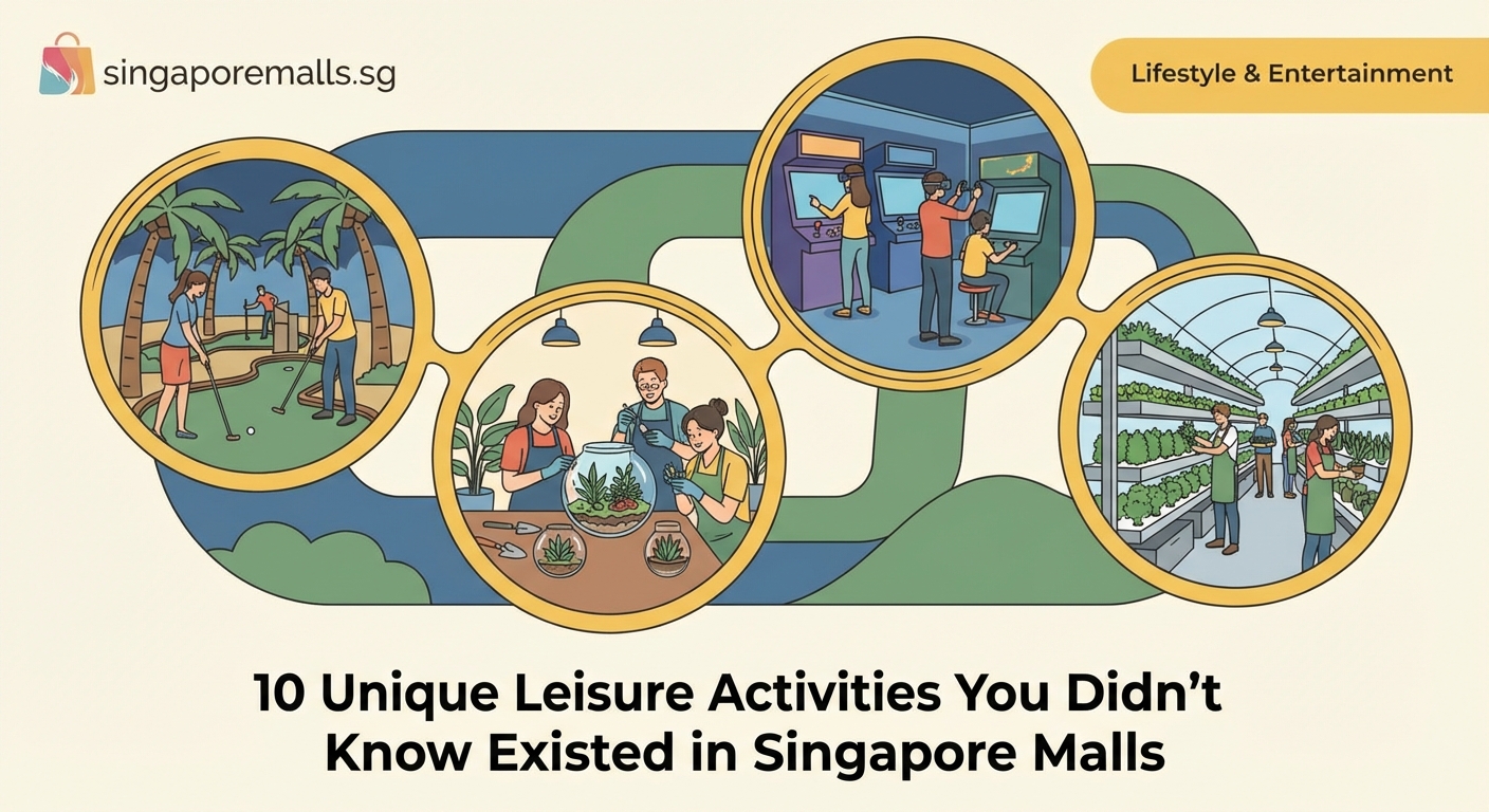 10 Unique Leisure Activities You Didn't Know Existed in Singapore Malls - Illustration 1