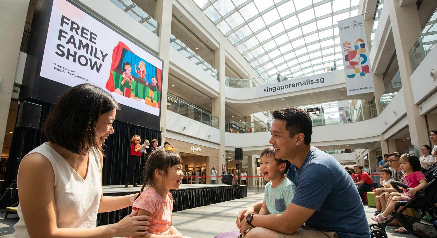 Family Fun on a Budget: Free Entertainment Options at Singapore Shopping Malls - Illustration 1
