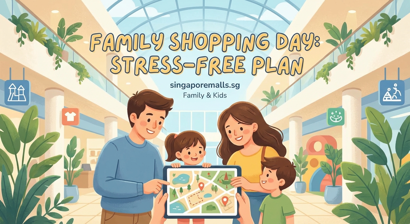 How to Plan a Perfect Family Shopping Day in Singapore Without the Tantrums - Illustration 1