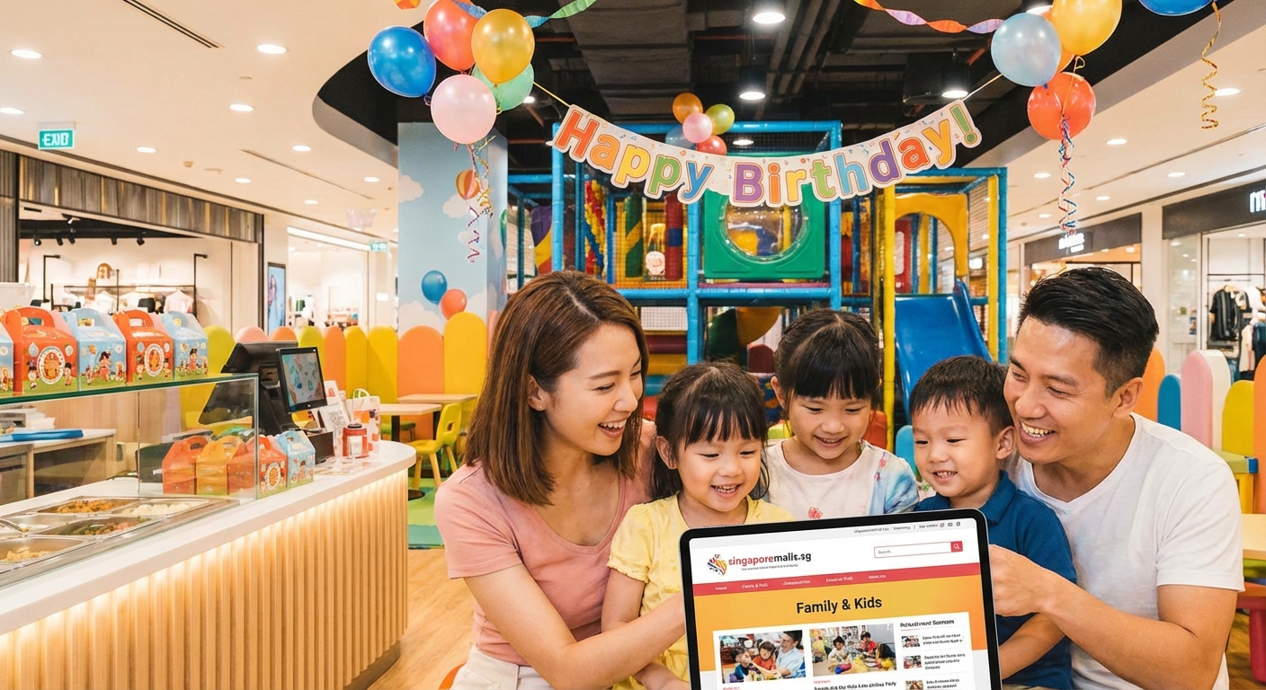 Birthday Party Venues in Singapore Malls: Complete Planning Guide for Parents - Illustration 2