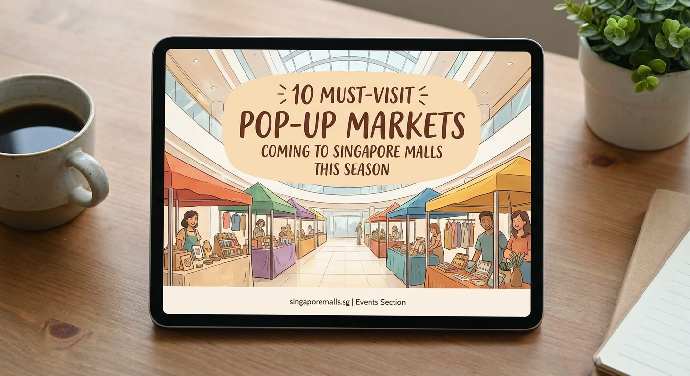 10 Must-Visit Pop-Up Markets Coming to Singapore Malls This Season - Illustration 1