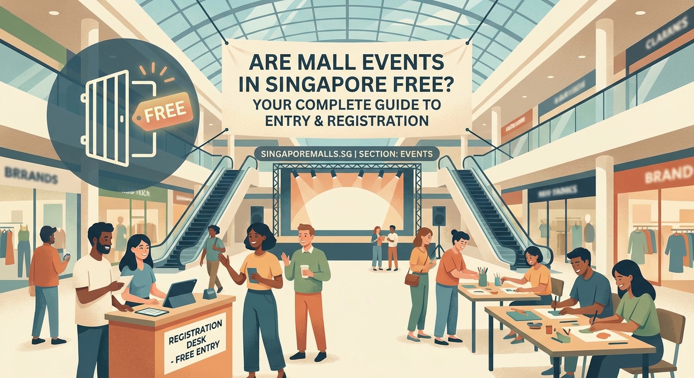 Are Mall Events in Singapore Free? Your Complete Guide to Entry and Registration - Illustration 1