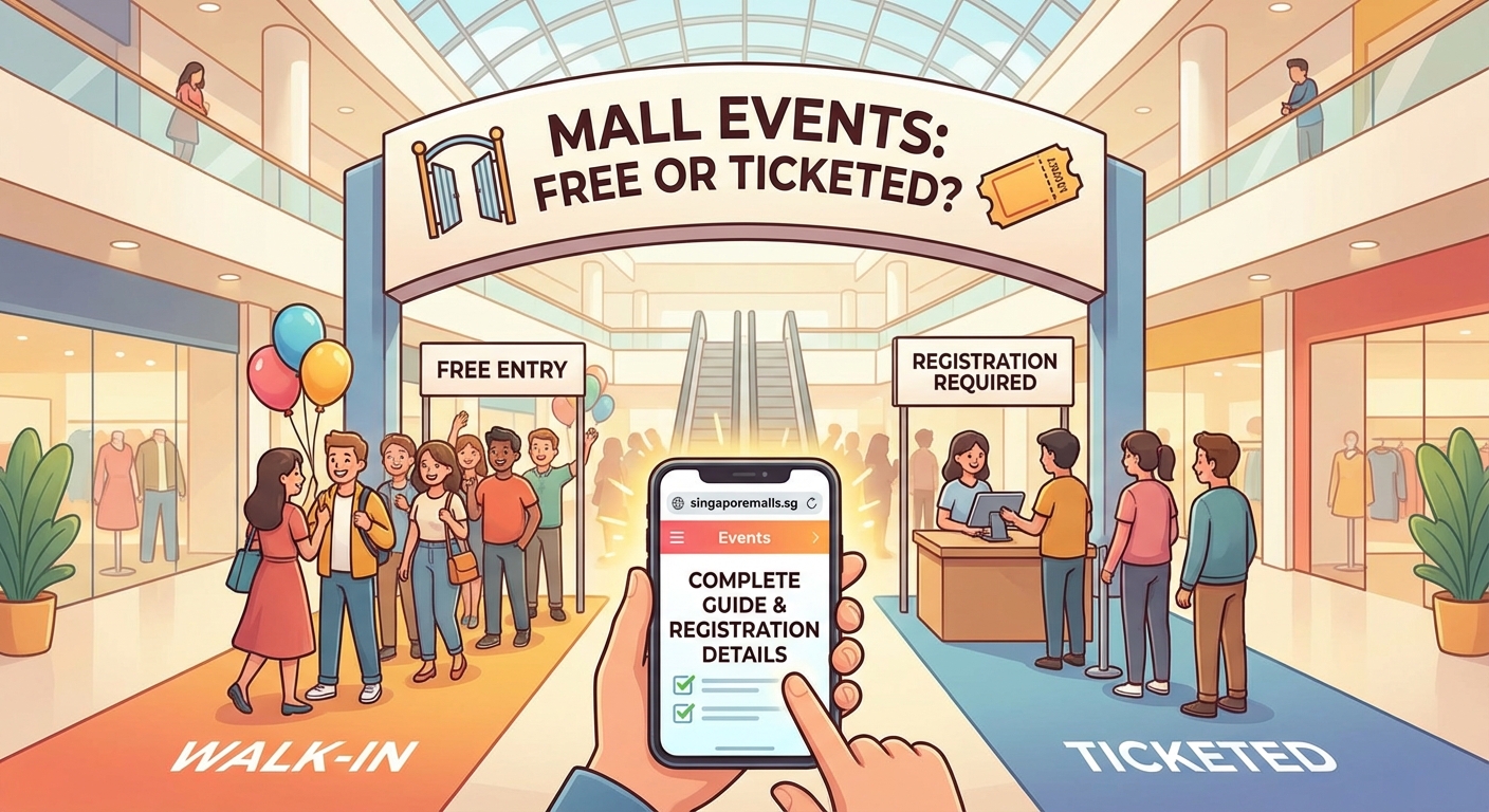 Are Mall Events in Singapore Free? Your Complete Guide to Entry and Registration - Illustration 2