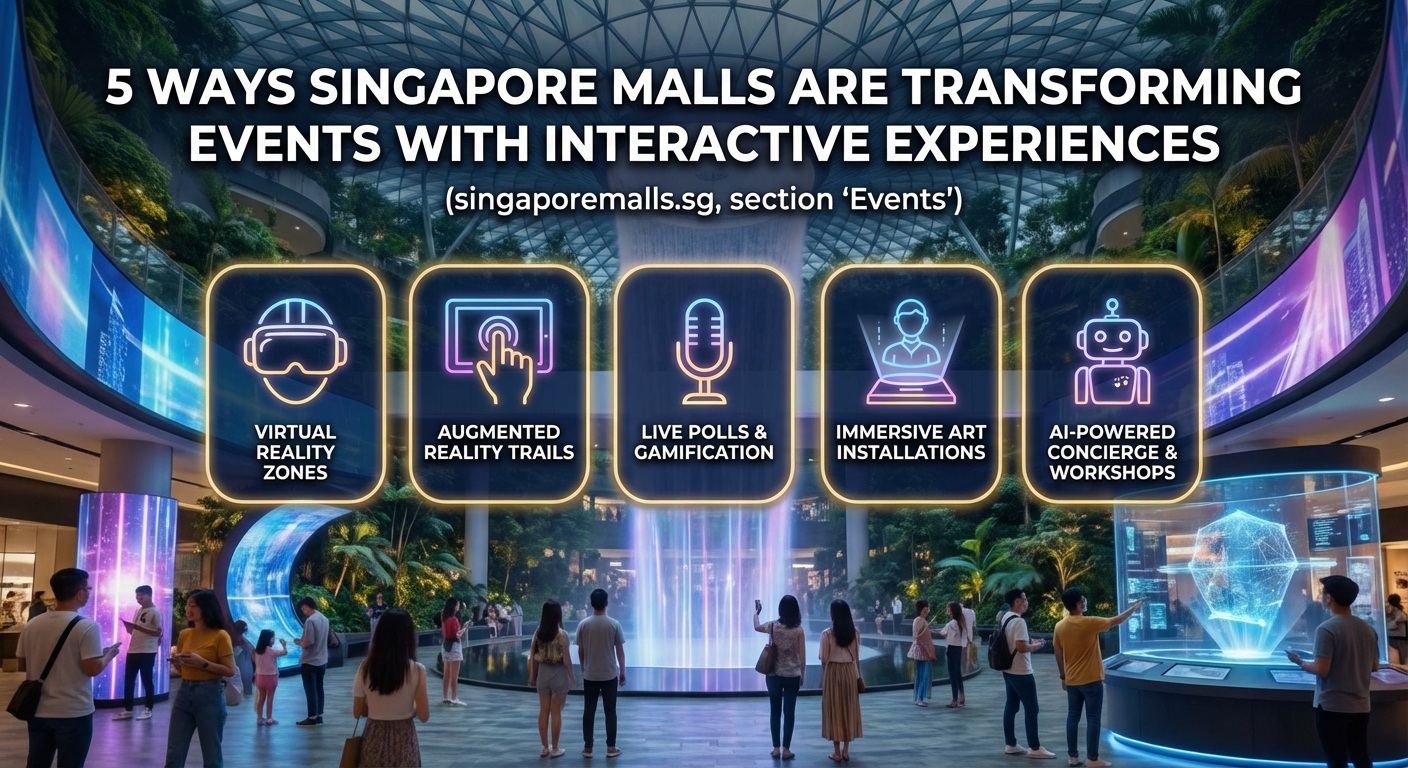 5 Ways Singapore Malls Are Transforming Events with Interactive Experiences - Illustration 1