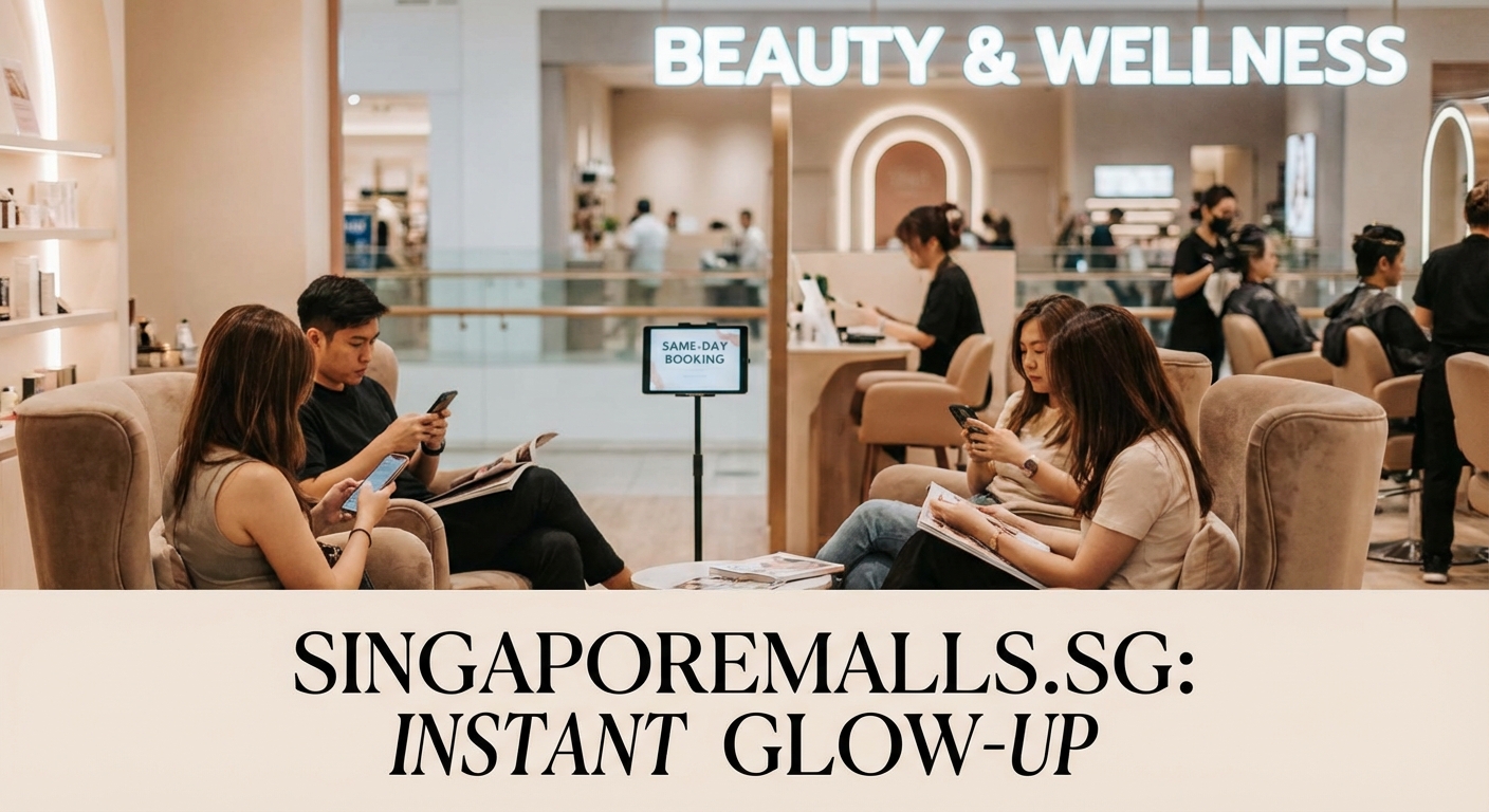 Where Can You Get Same-Day Beauty Appointments at Singapore Malls? - Illustration 2