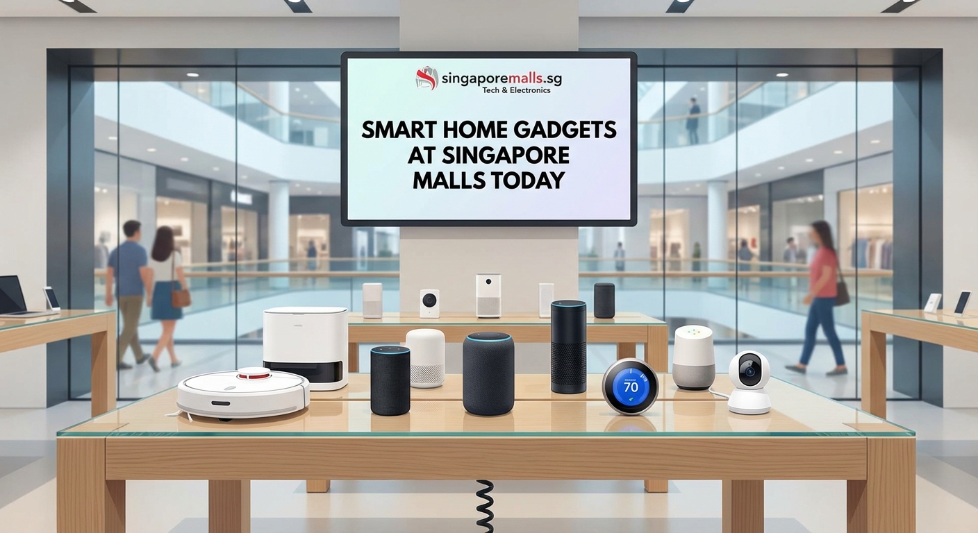 Smart Home Gadgets You Can Buy at Singapore Mall Tech Stores Today - Illustration 2