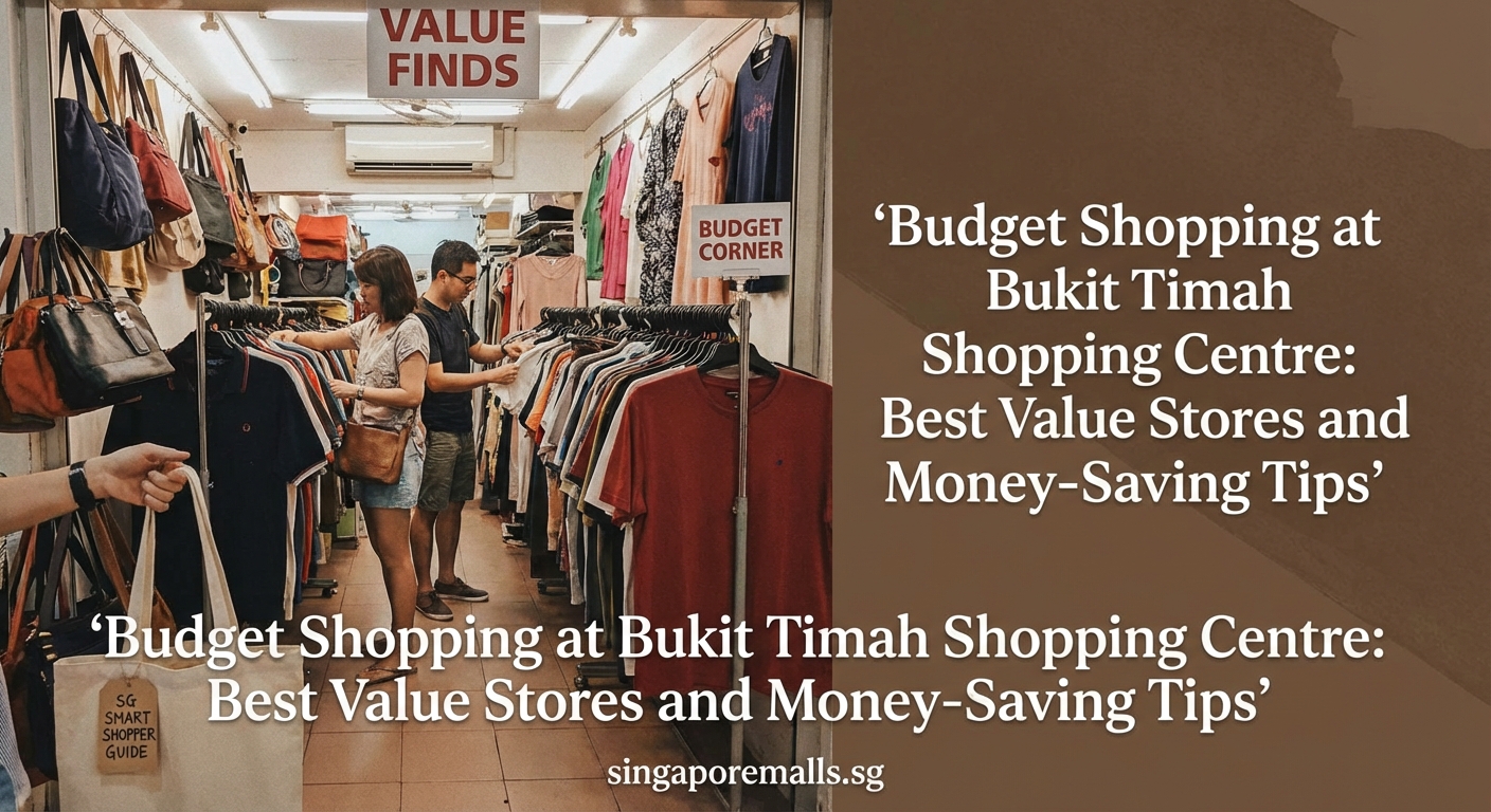 Budget Shopping at Bukit Timah Shopping Centre: Best Value Stores and Money-Saving Tips - Illustration 2