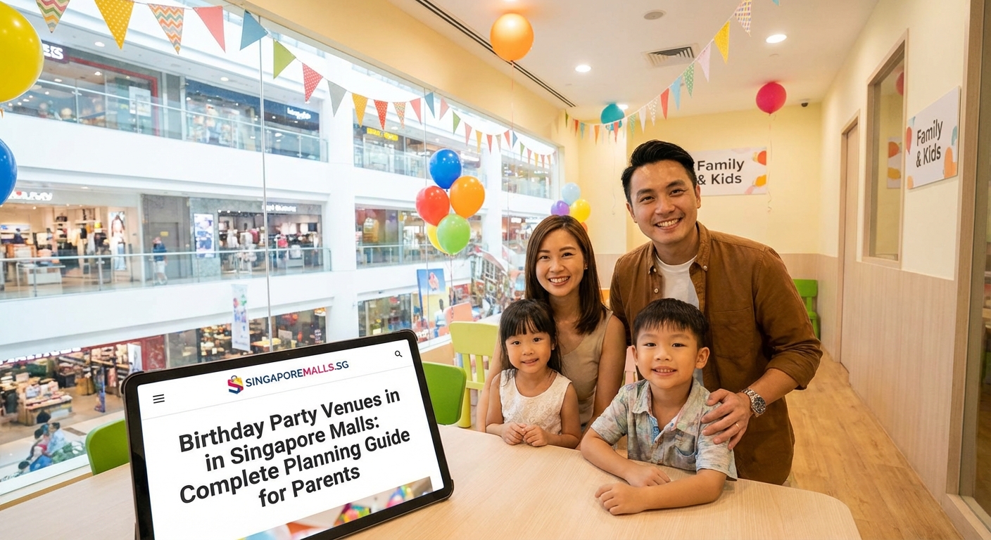 Birthday Party Venues in Singapore Malls: Complete Planning Guide for Parents — 1