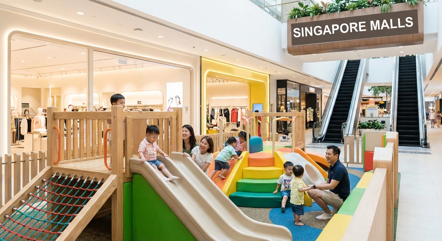 Family-Friendly Malls in Singapore With Play Areas and Kids Activities