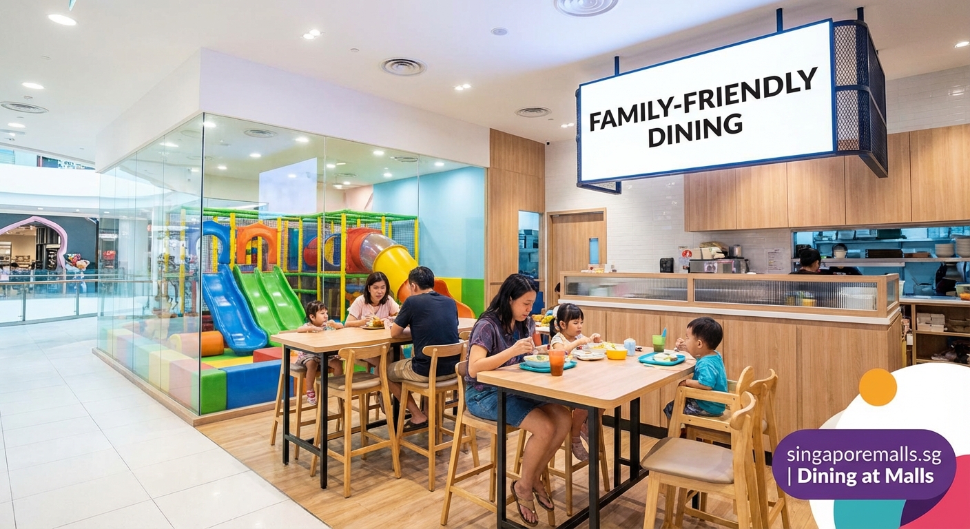 Family-Friendly Restaurants in Singapore Malls with Kids Play Areas — 1