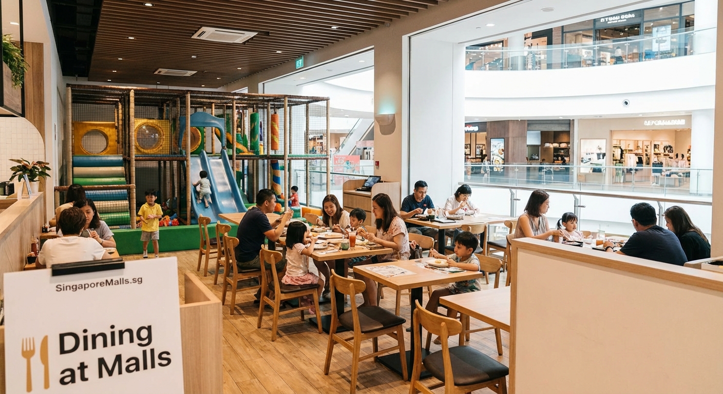 Family-Friendly Restaurants in Singapore Malls with Kids Play Areas — 2