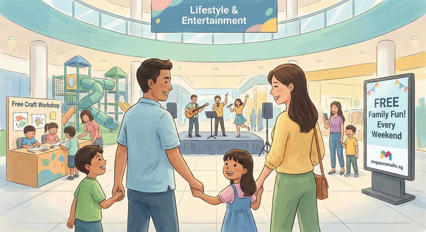 Family Fun on a Budget: Free Entertainment Options at Singapore Shopping Malls — 2