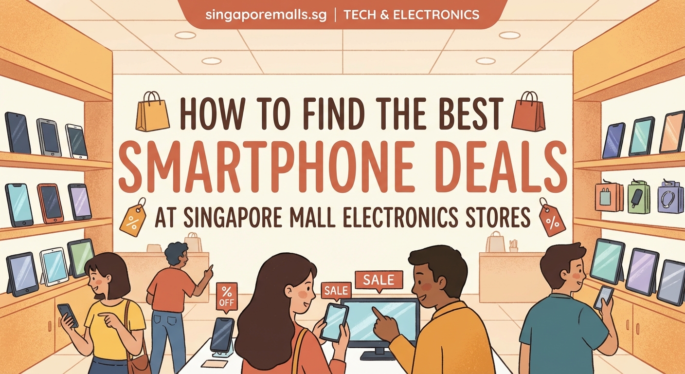 How to Find the Best Smartphone Deals at Singapore Mall Electronics Stores — 1