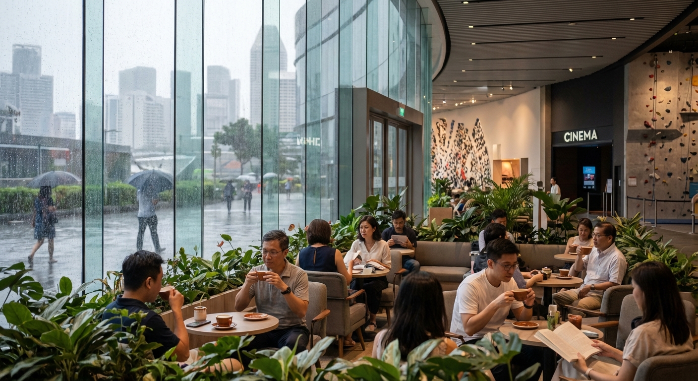 How to Spend a Rainy Day at Singapore Malls Without Shopping