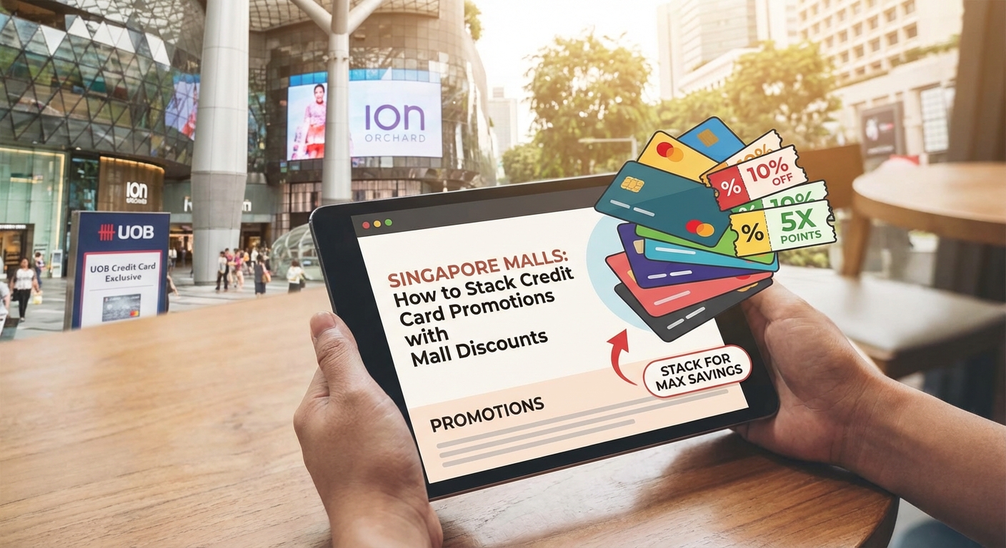 How to Stack Credit Card Promotions with Mall Discounts in Singapore — 1