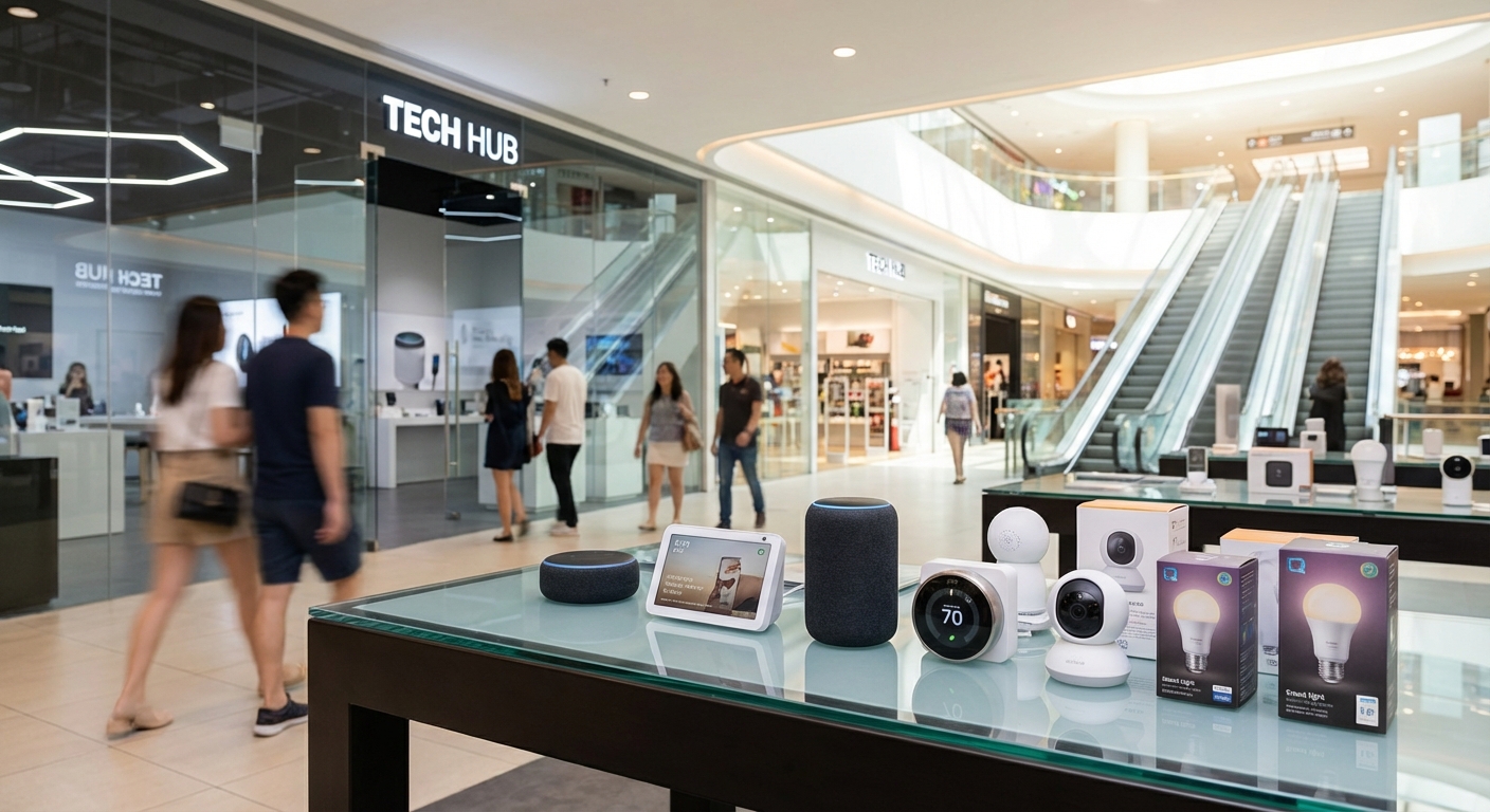 Smart Home Gadgets You Can Buy at Singapore Mall Tech Stores Today