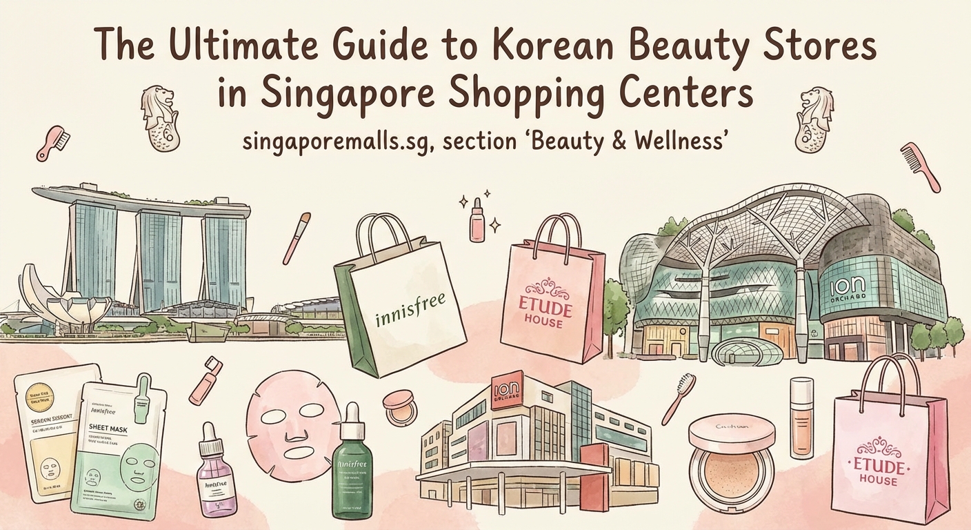 The Ultimate Guide to Korean Beauty Stores in Singapore Shopping Centers — 1