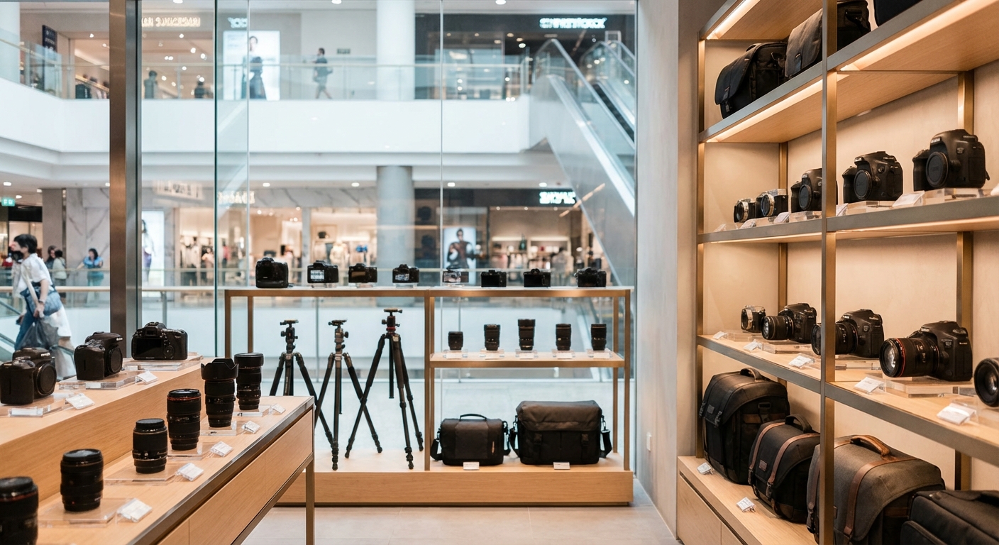Top 5 Camera and Photography Equipment Stores in Singapore Malls for Enthusiasts
