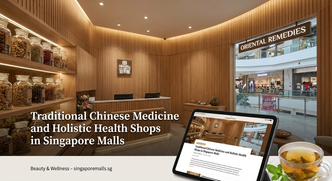 Traditional Chinese Medicine and Holistic Health Shops in Singapore Malls — 2
