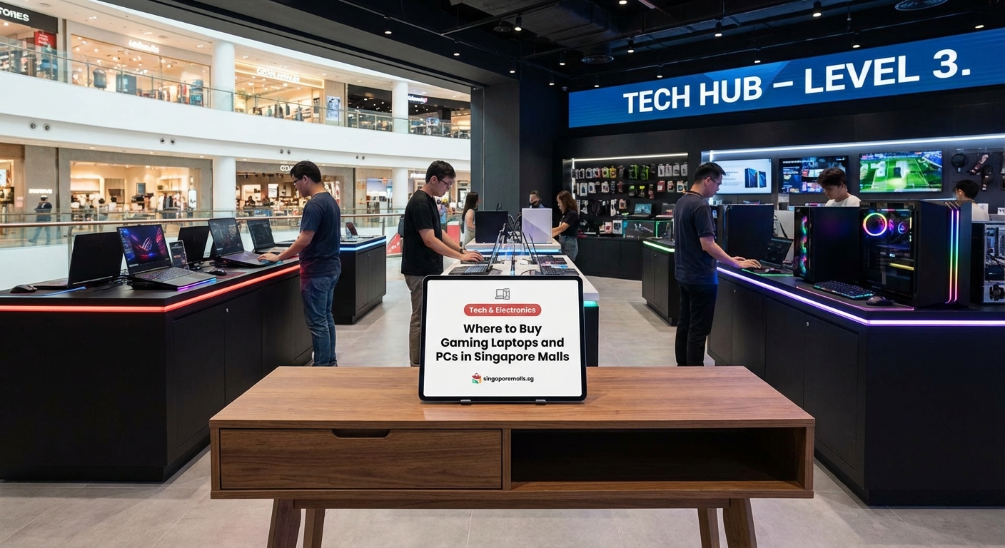 Where to Buy Gaming Laptops and PCs in Singapore Malls — 2