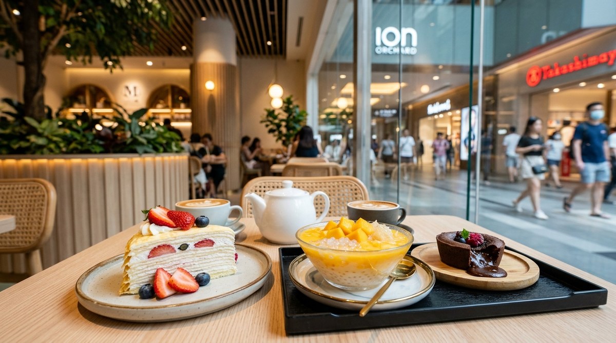 Best Dessert Spots in Orchard Road Malls for Sweet Tooth Cravings