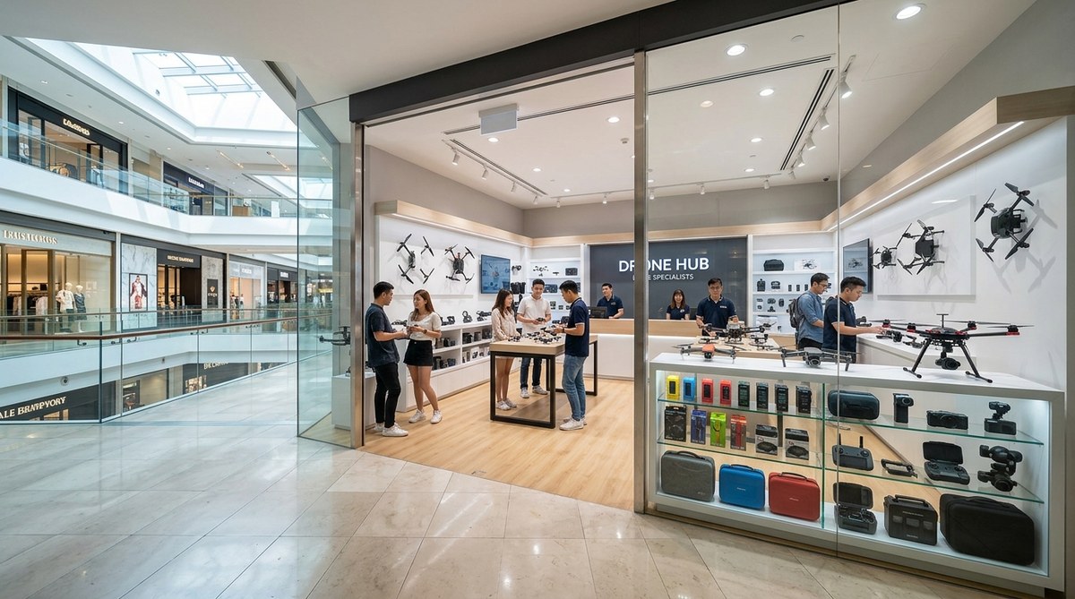 Best Places to Buy Drones and Accessories in Singapore Shopping Malls