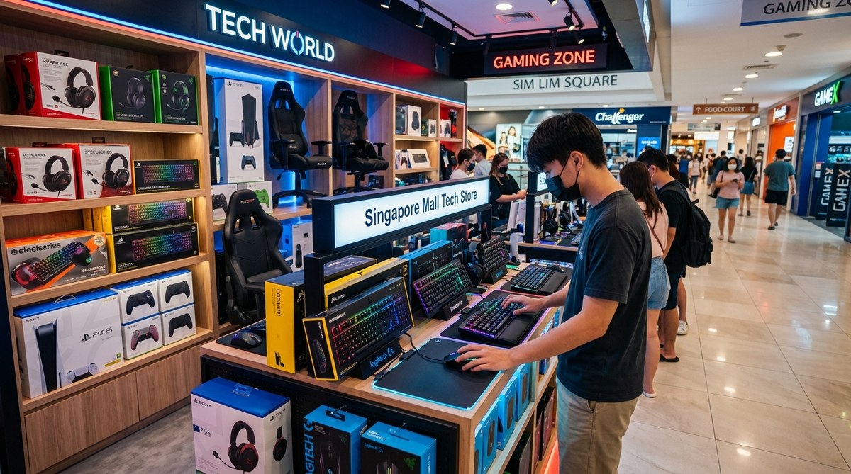 Complete Guide to Buying Gaming Accessories and Peripherals at Singapore Mall Tech Stores