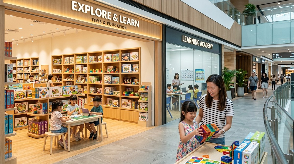 Educational Toy Stores and Learning Centers in Singapore Shopping Malls
