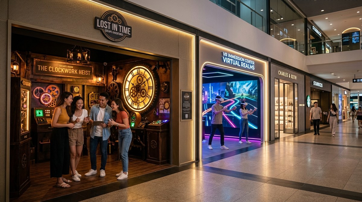 Escape Rooms and VR Experiences Hidden Inside Singapore Malls