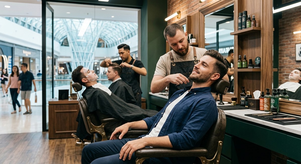 Men's Grooming Services at Singapore Malls: Barbershops, Facials, and More
